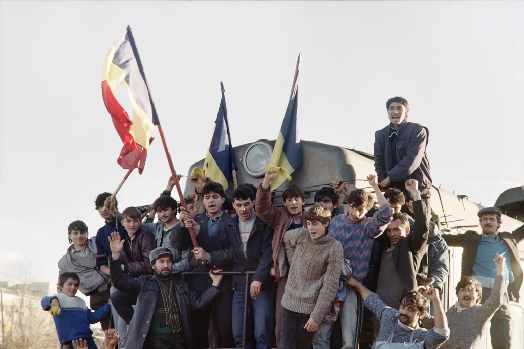 A romániai forradalom kezdete (Temesvár, 1989. december 16.)