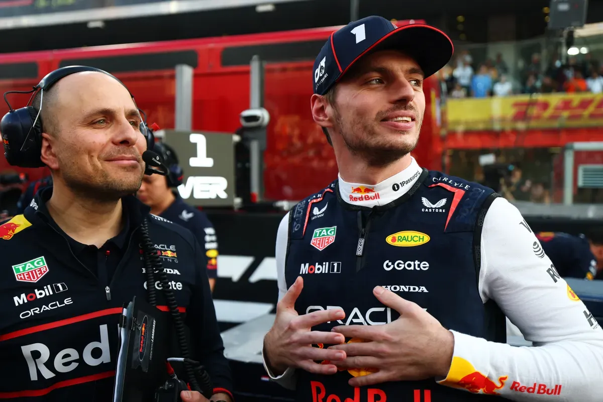 Max Verstappen és versenymérnöke, Gianpiero Lambiase (jobbra) a sporton kívül is jó barátok