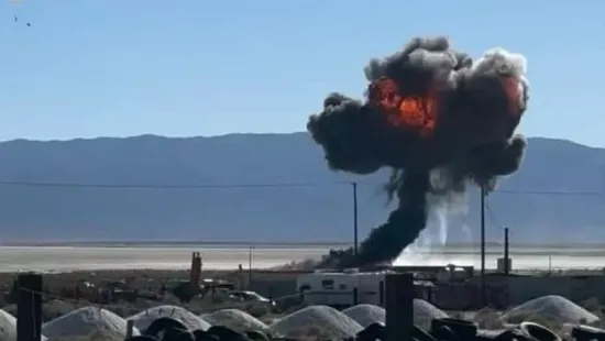 Lezuhant egy amerikai vadászgép a Halál-völgyben