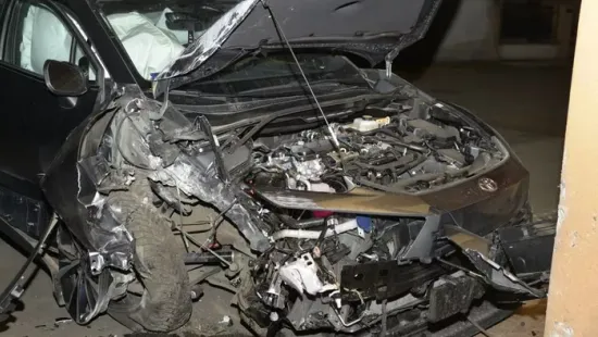 Brutális fotók készültek a tragikus autóbalesetről az éjjel