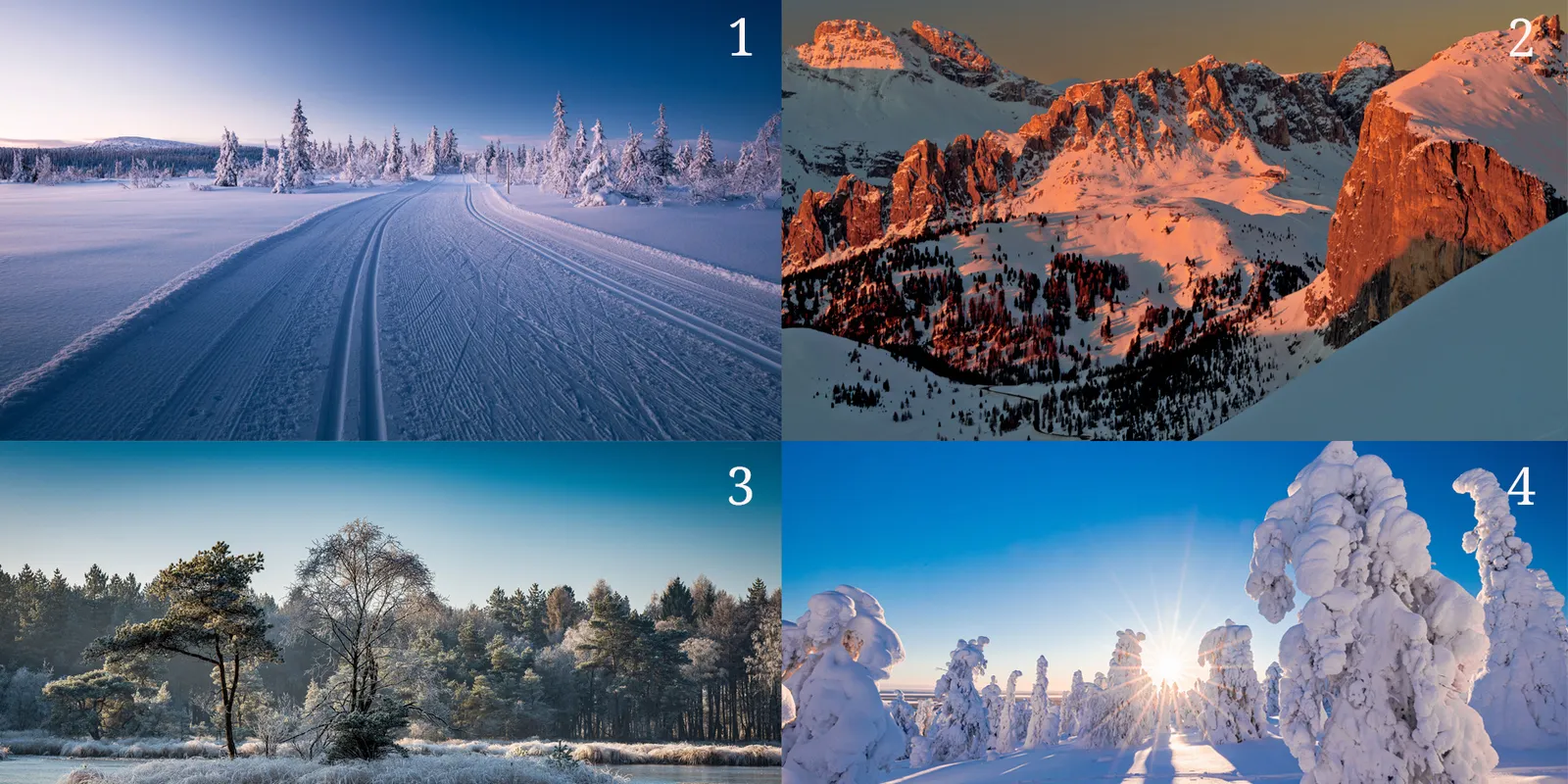 Válassz egy téli tájat, kiderül mi vár rád a szerelemben