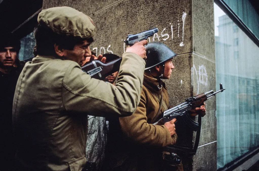 A romániai forradalom kezdete (Temesvár, 1989. december 16.)