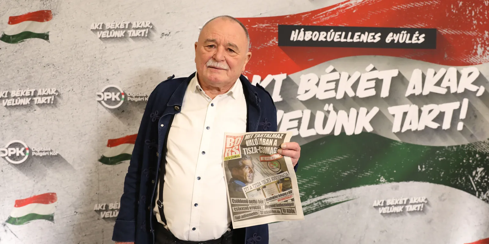 Nagy Feró: ha valakik megmenthetik Európát, azok a patrióták