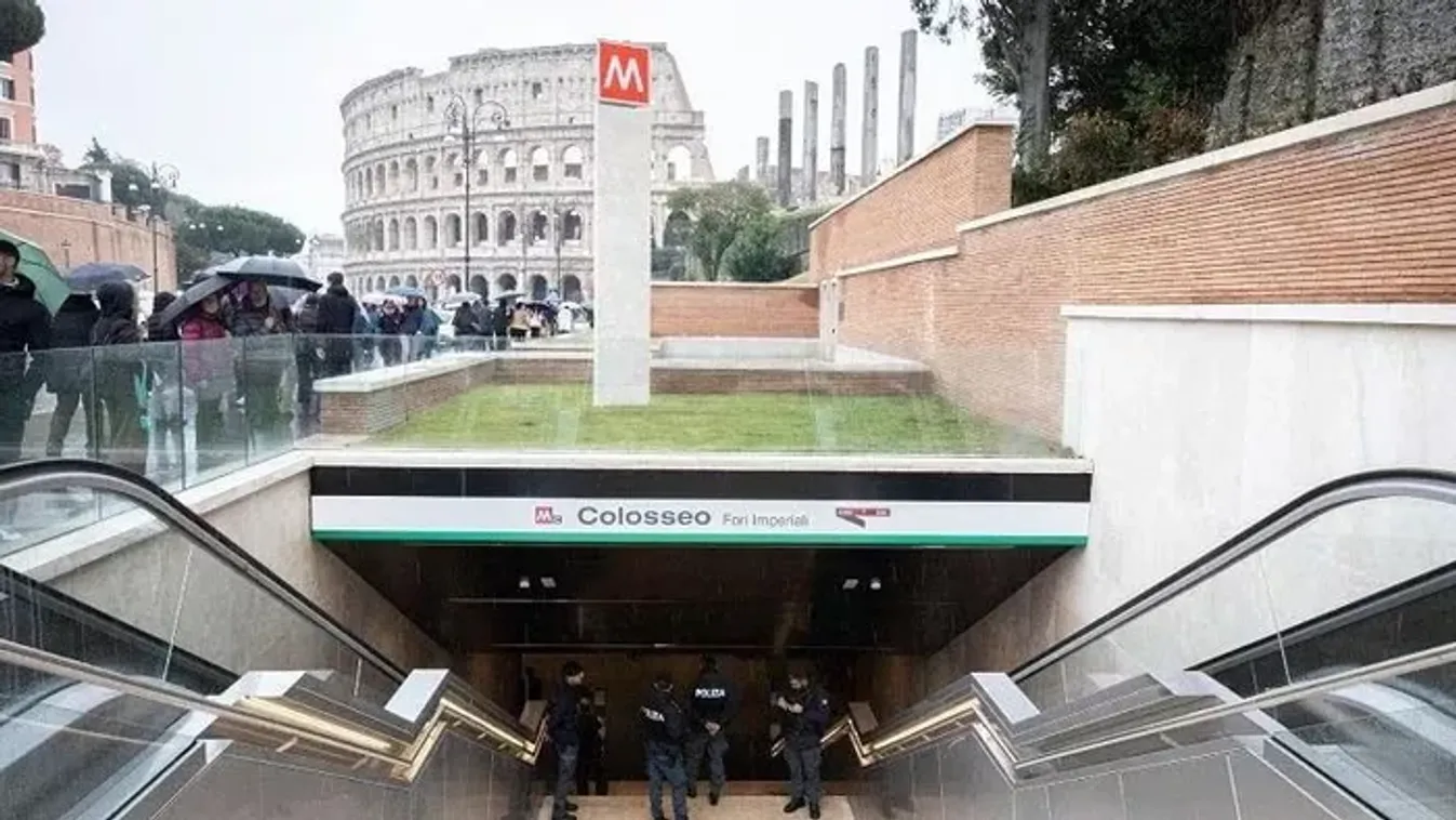 Metróállomás és múzeum egyben a Colosseum alatti új megálló