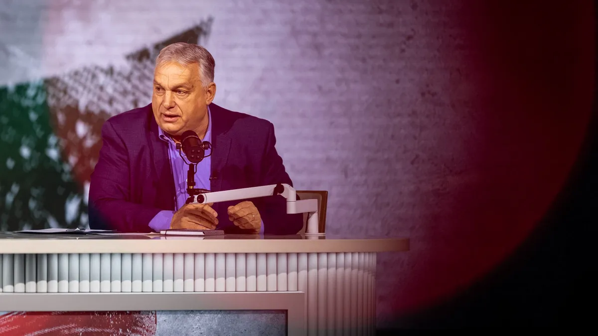 Élesen bírálta Orbán Viktor a Tisza-adót. 