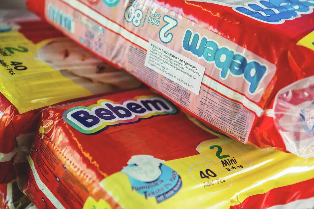 pelenka higiéniai termék