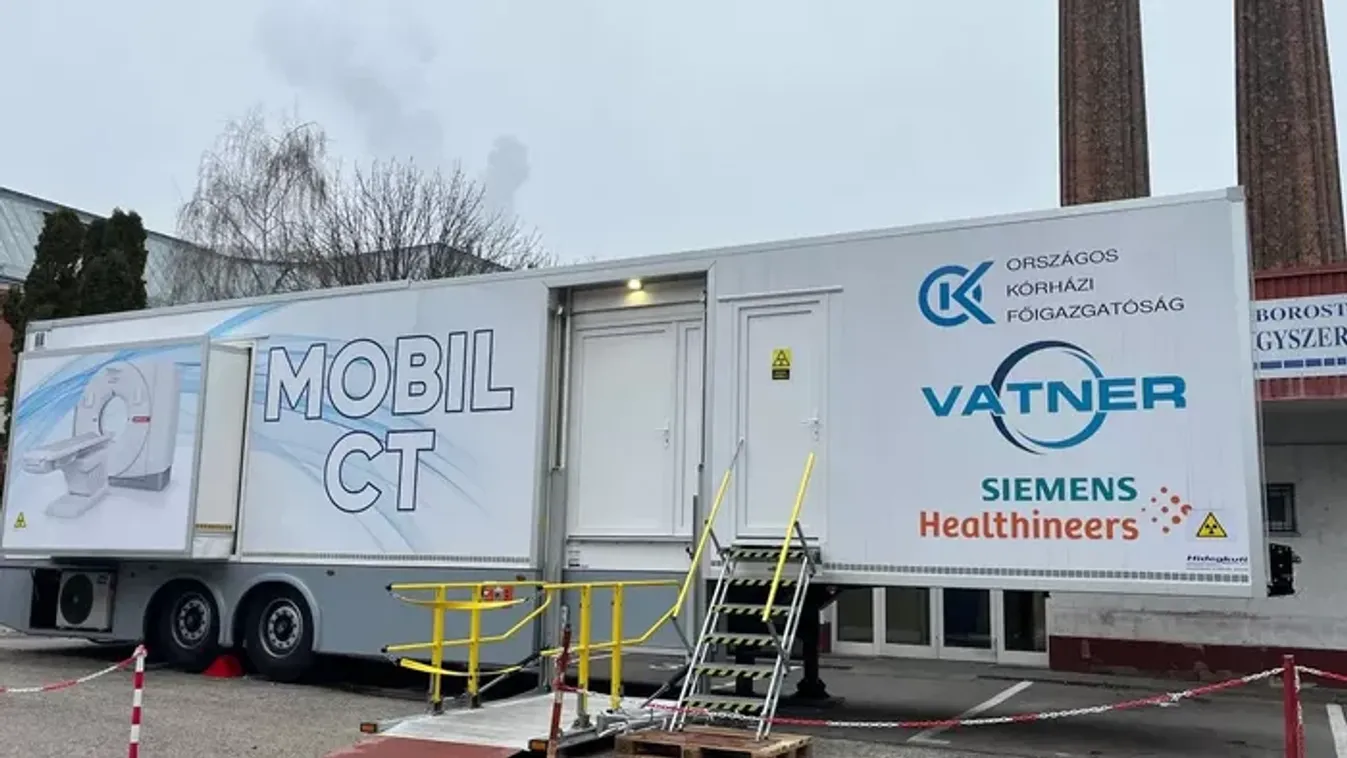 Ultramodern CT-vel vizsgálják a betegeket a Budapesti Bajcsy-Zsilinszky Kórházban