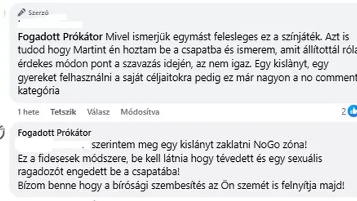 Egyre durvább belháború a Tisza Pártban