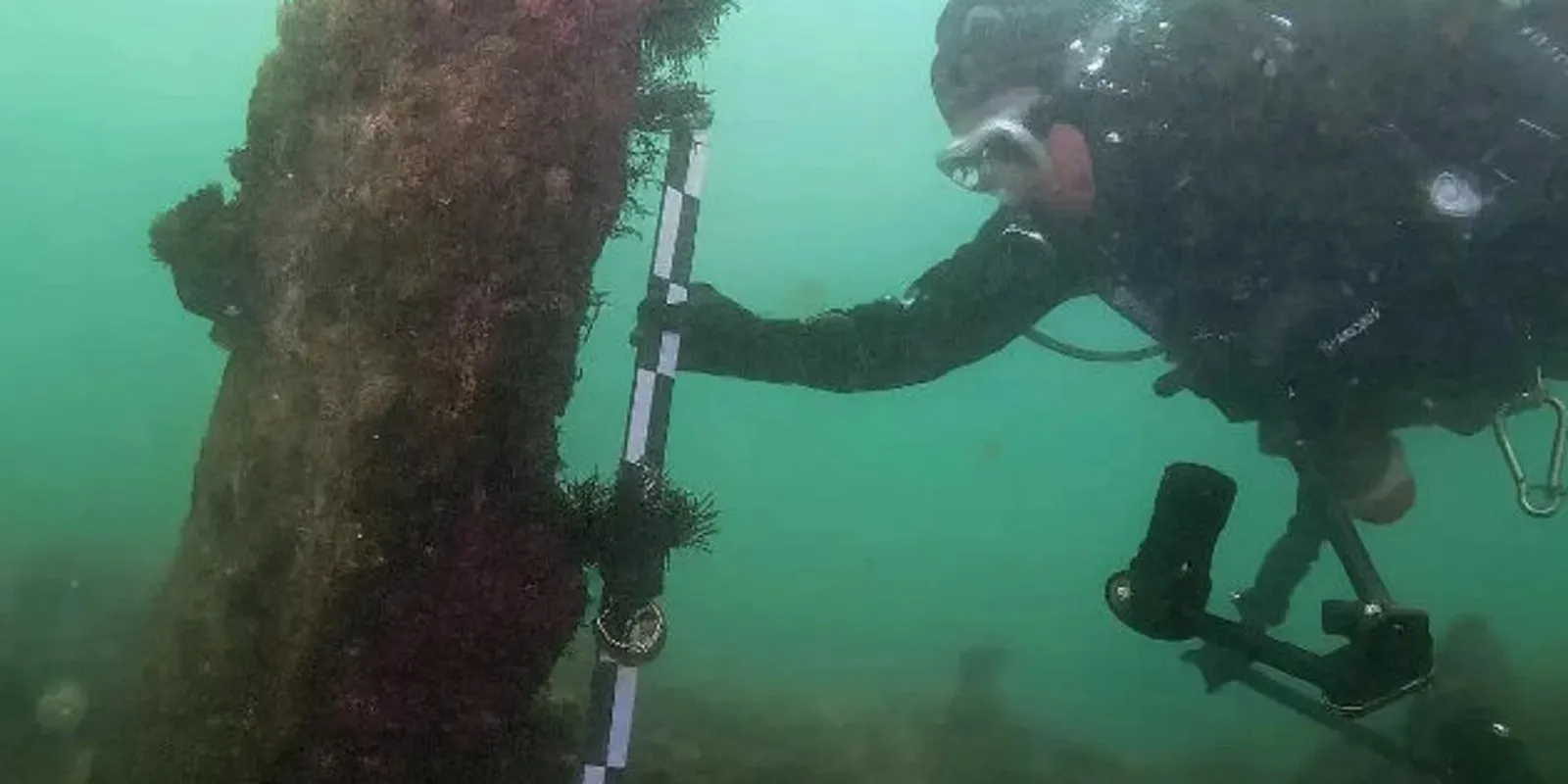 7 ezer éves falat találtak Franciaország mellett a tengerben