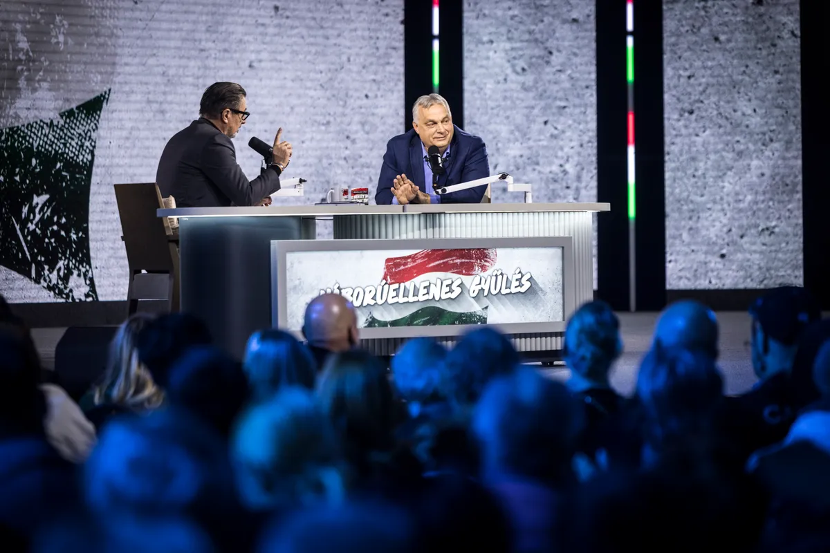 Csiszár Jenő Orbán Viktorral beszélgetett