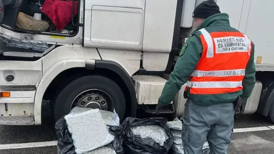 Több tízmillió forint értékű kábítószert csíptek meg az M7-esen - Videó