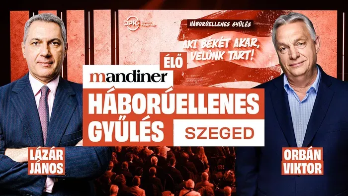 Ma Szegedre figyel az ország