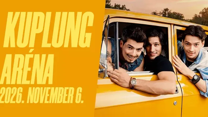 A Kuplung önálló nagykoncertet ad jövőre az Arénában!