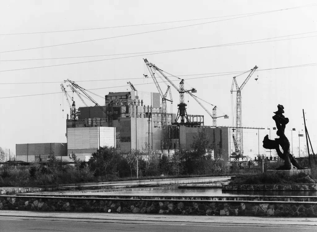 csernobil
CHERNOBYL POWER PLANT. The nuclear power plant in Chernobyl, Ukraine, shut down after the reactor meltdown in 1986. Photographed in 1991.