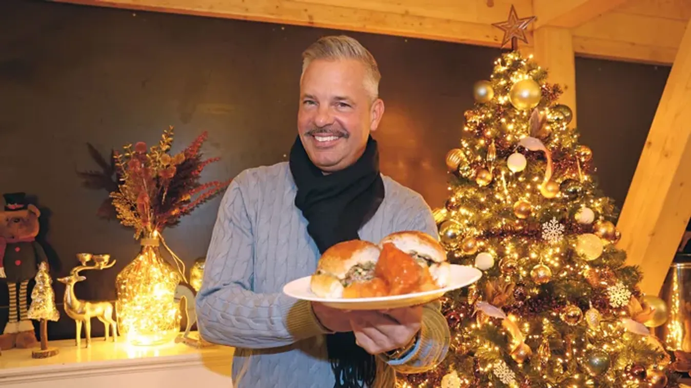 Igazi lakoma: Kovács Lázárnál ez lesz a karácsonyi menü