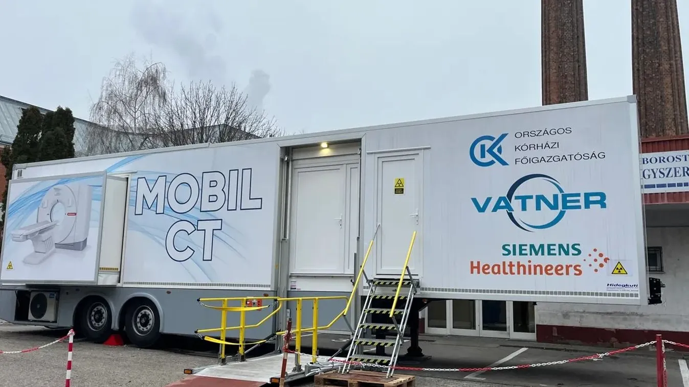 Ultramodern CT-vel vizsgálják a betegeket a Budapesti Bajcsy-Zsilinszky Kórházban