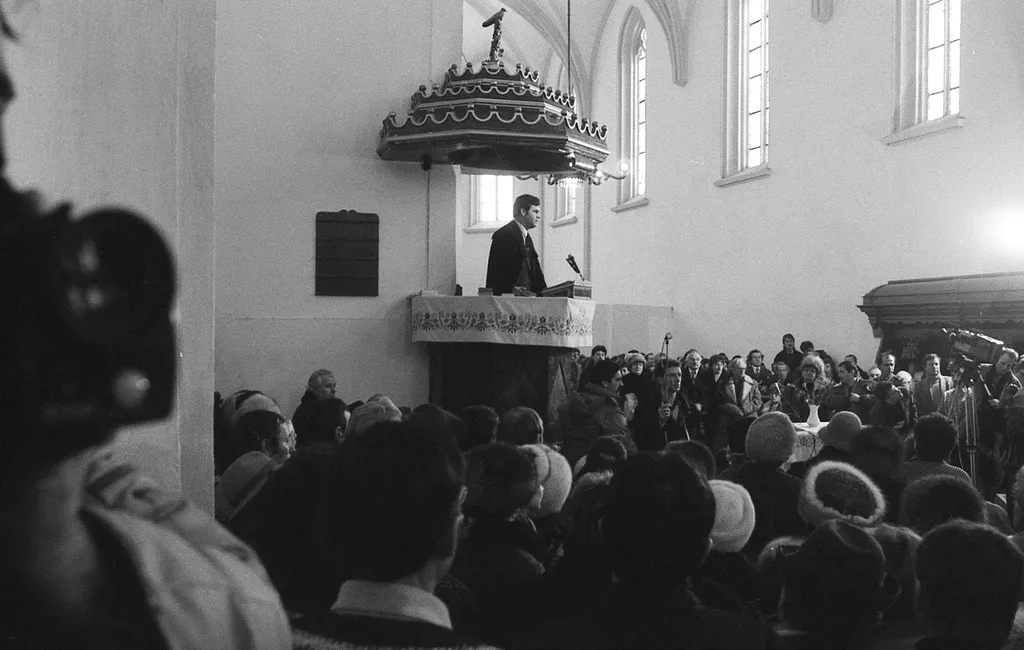 A romániai forradalom kezdete (Temesvár, 1989. december 16.)