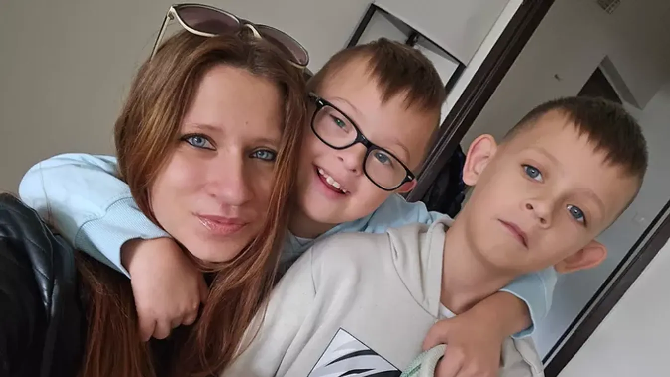 Nekiestek a Down-szindrómás fiút nevelő Valériának