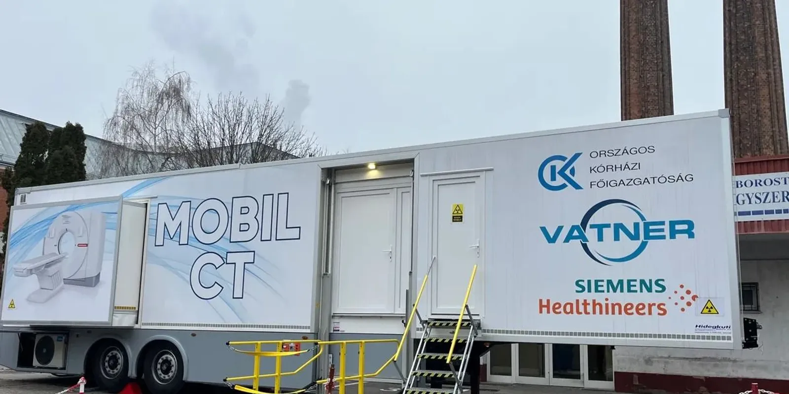 Ultramodern CT-vel vizsgálják a betegeket a Budapesti Bajcsy-Zsilinszky Kórházban