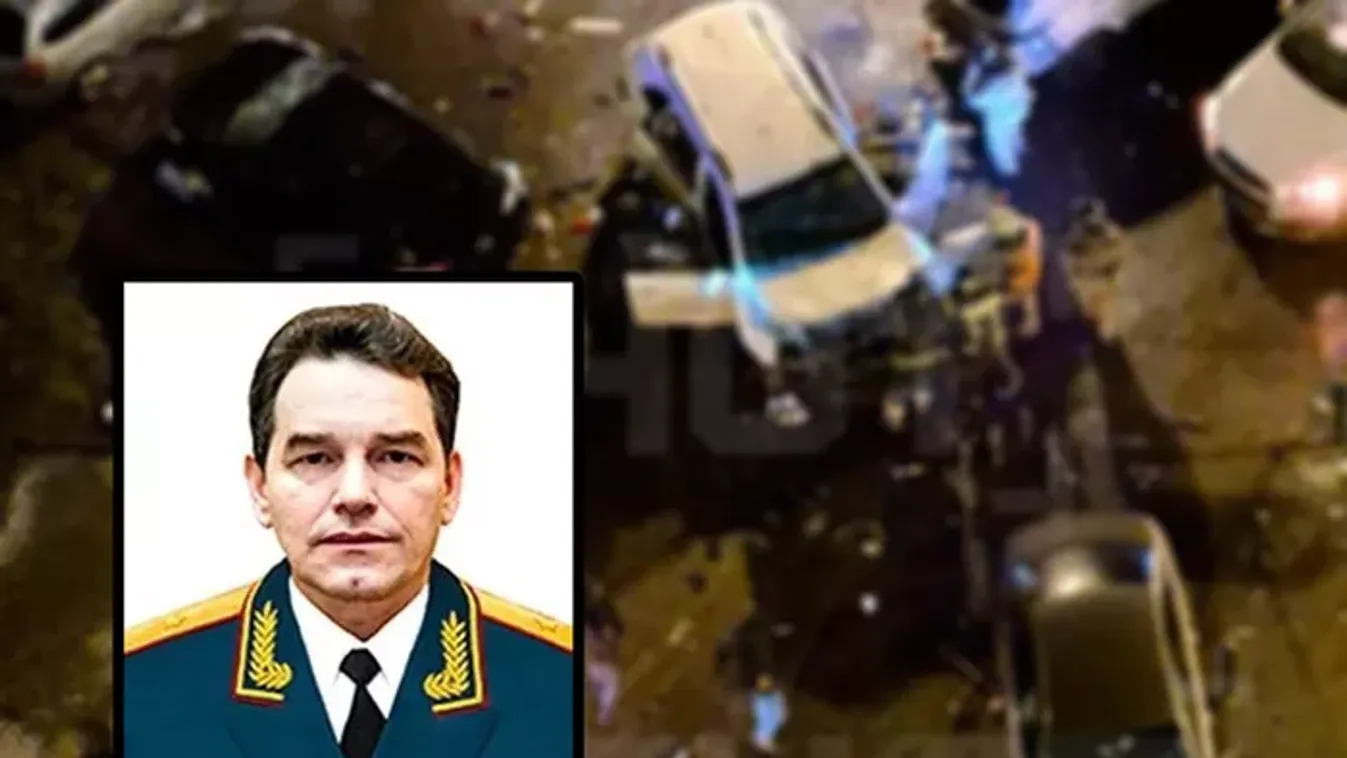 Robbantásos merénylet áldozata lett egy orosz tábornok Moszkvában