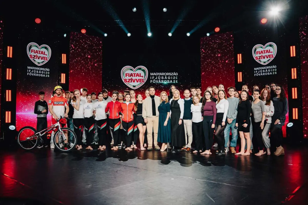 Magyarország Ifjúsági Fővárosa verseny döntőjének egyik pillanata