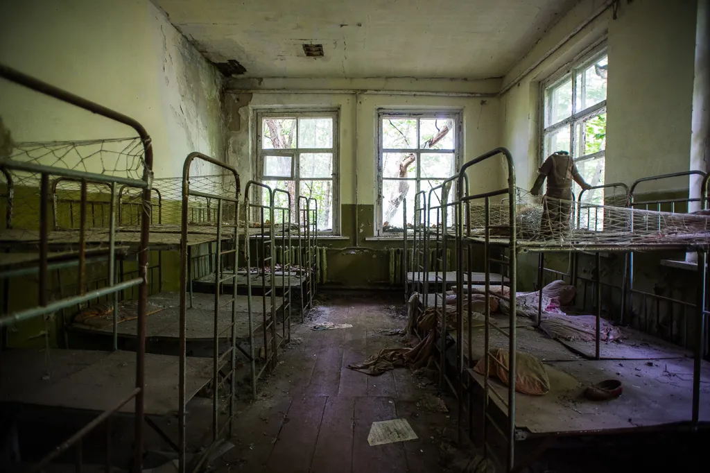 csernobil
A csernobili atomrobbanás lezárt zónája. Csernobil, Ukrajna. 2017