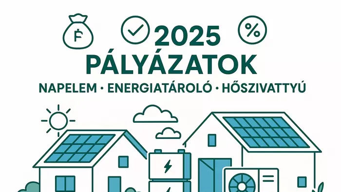 2,5 millió forint támogatás igényelhető lakossági energiatárolókra