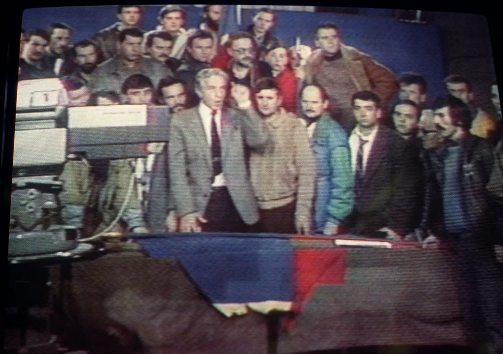 A romániai forradalom kezdete (Temesvár, 1989. december 16.)