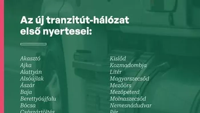 300 magyar település szabadul meg a dübörgő kamionoktól!