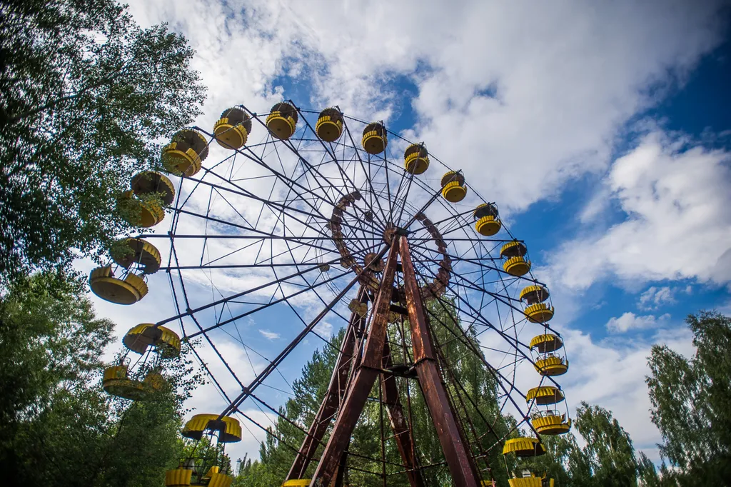csernobil
A csernobili atomrobbanás lezárt zónája. Csernobil, Ukrajna. 2017