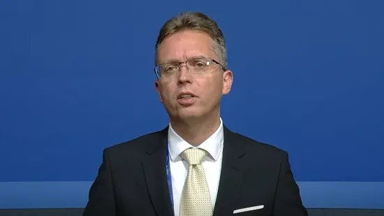 Hankó Balázs a pápánál járt