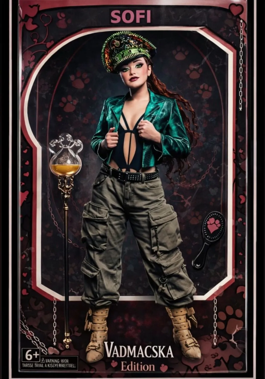 Sofi játékbabát tervez a piacra dobni.