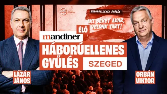 Ma Szegedre figyel az ország