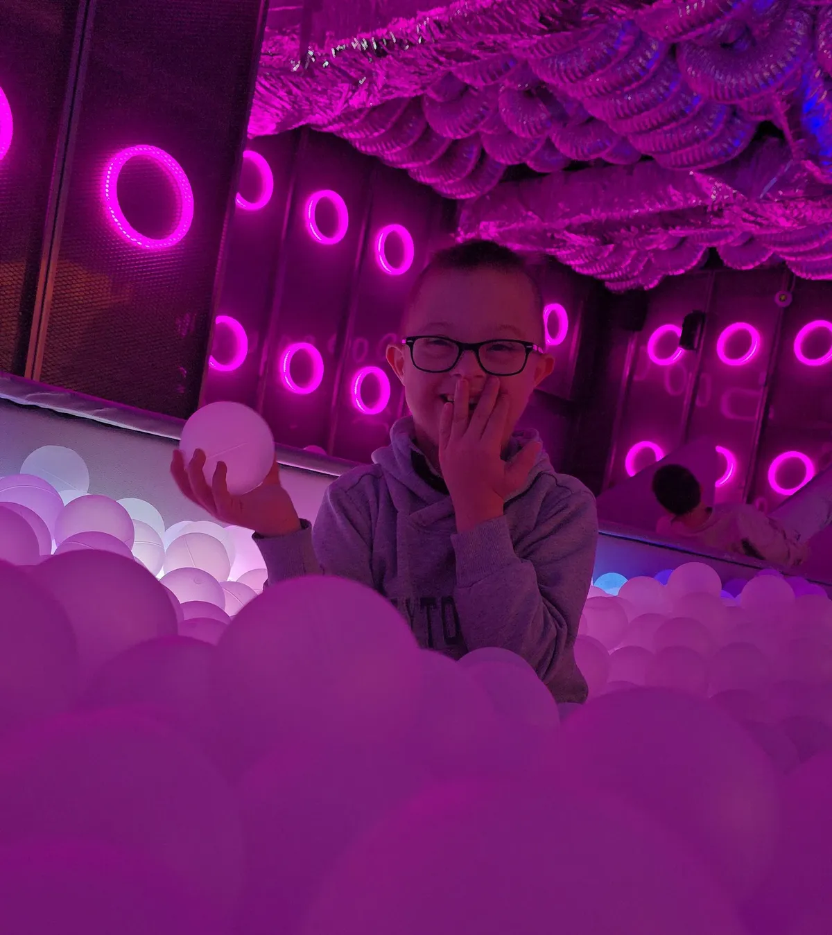 Dominik Down-szindrómás.