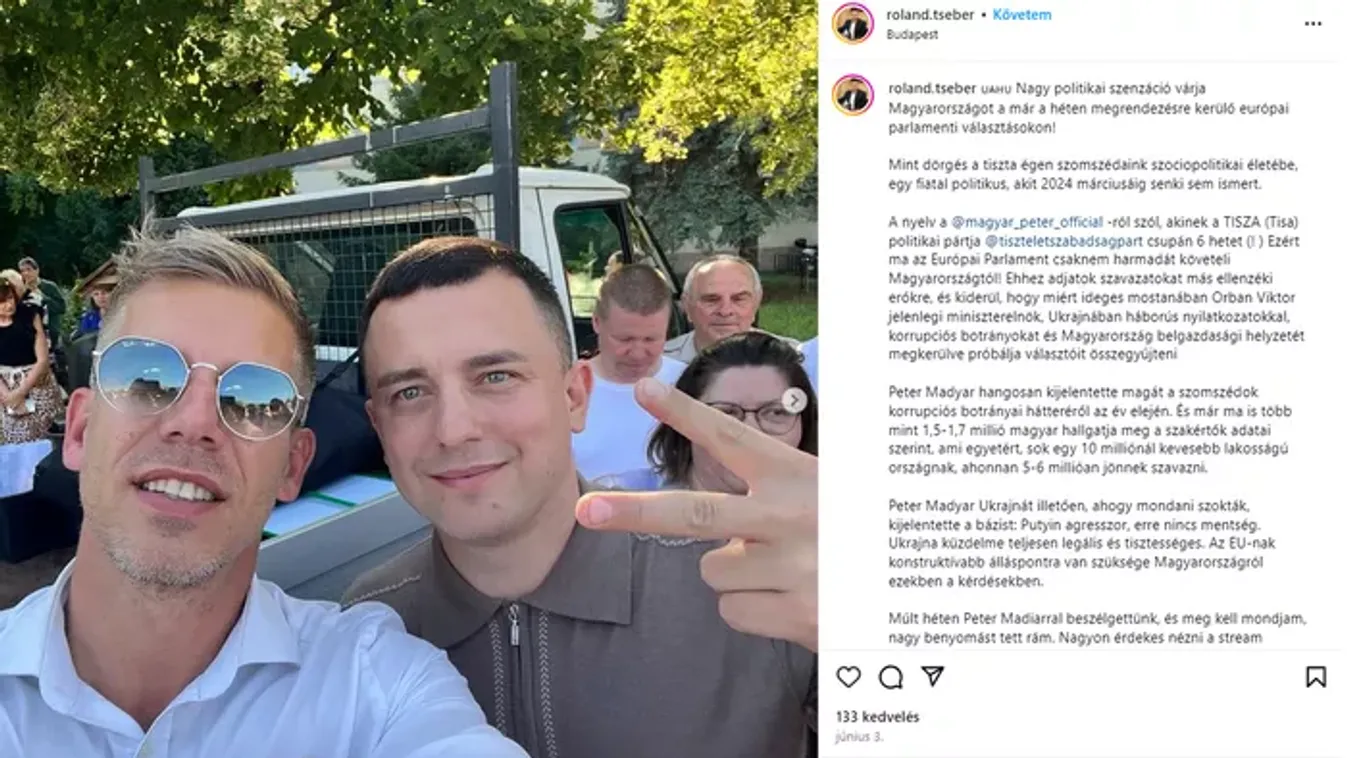 Beindult Magyar Péter ukrán "testvére"