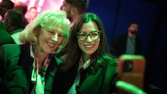 Szentkirályi Alexandra a Háborúellenes Gyűlésen: "Óriási nyomás van Magyarországon"