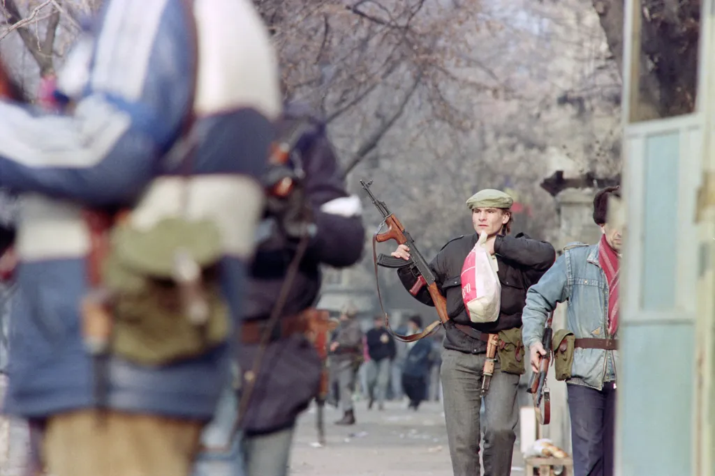 A romániai forradalom kezdete (Temesvár, 1989. december 16.)