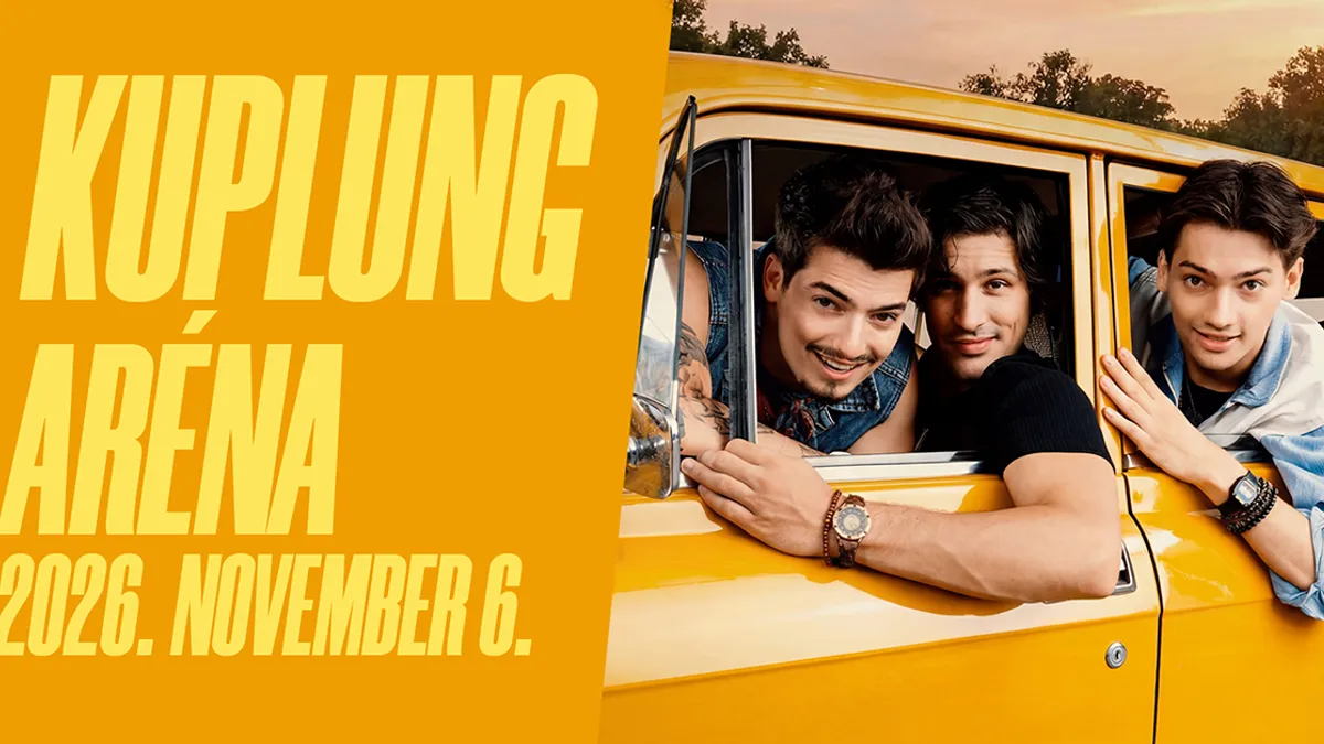 A Kuplung önálló nagykoncertet ad jövőre az Arénában! Kép