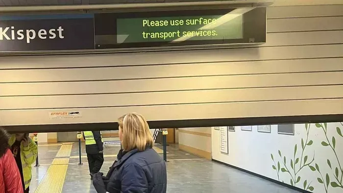 A metró alá zuhant egy férfi Kőbánya-Kispesten