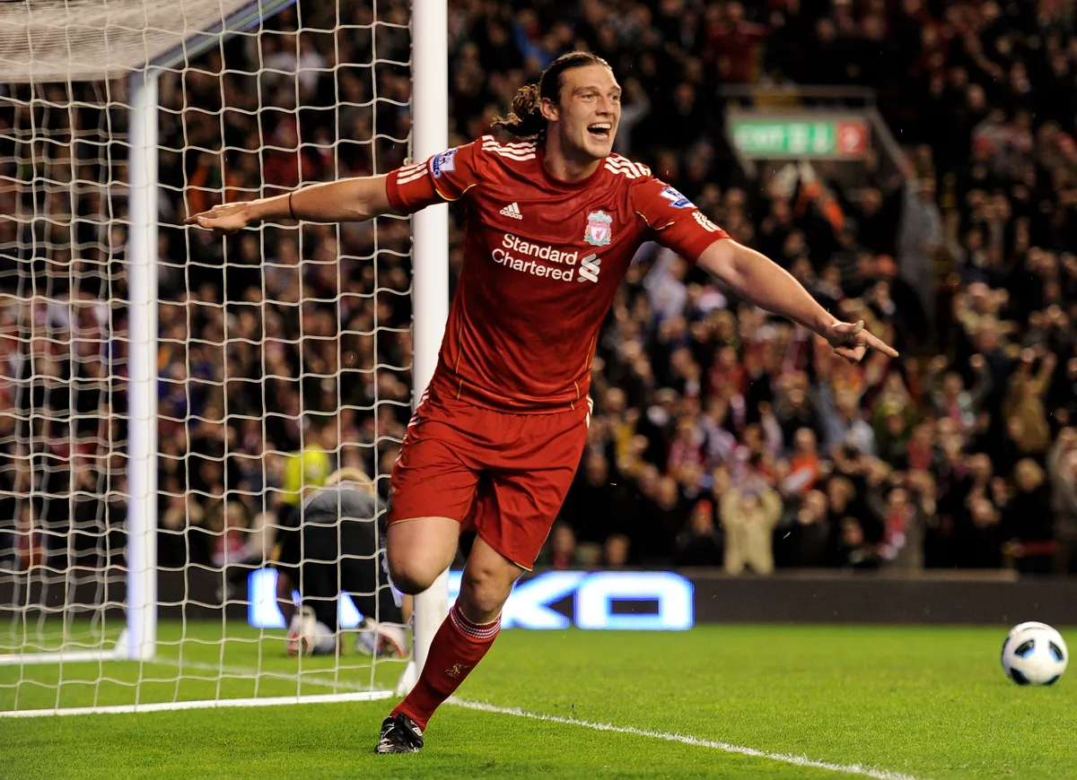 Andy Carroll 2011 és 2013 között játszott a Liverpolban