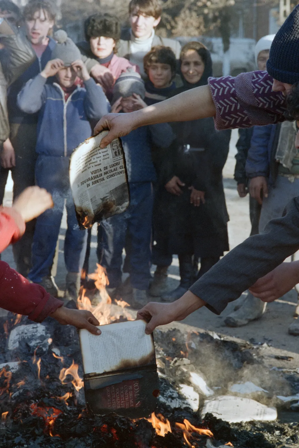 A romániai forradalom kezdete (Temesvár, 1989. december 16.)