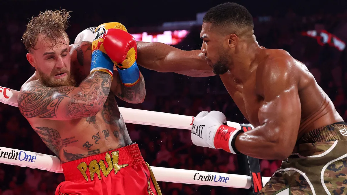 Anthony Joshua és Jake Paul bokszmeccse