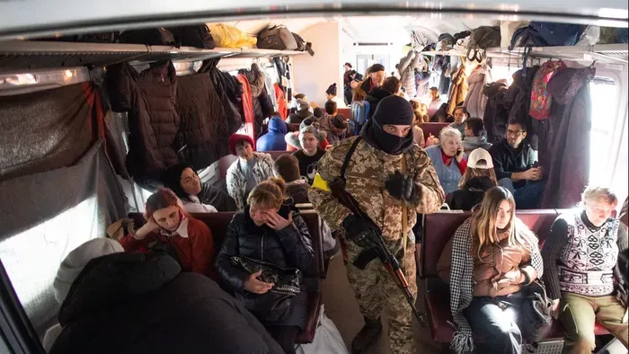 Evakuálás Kijevben