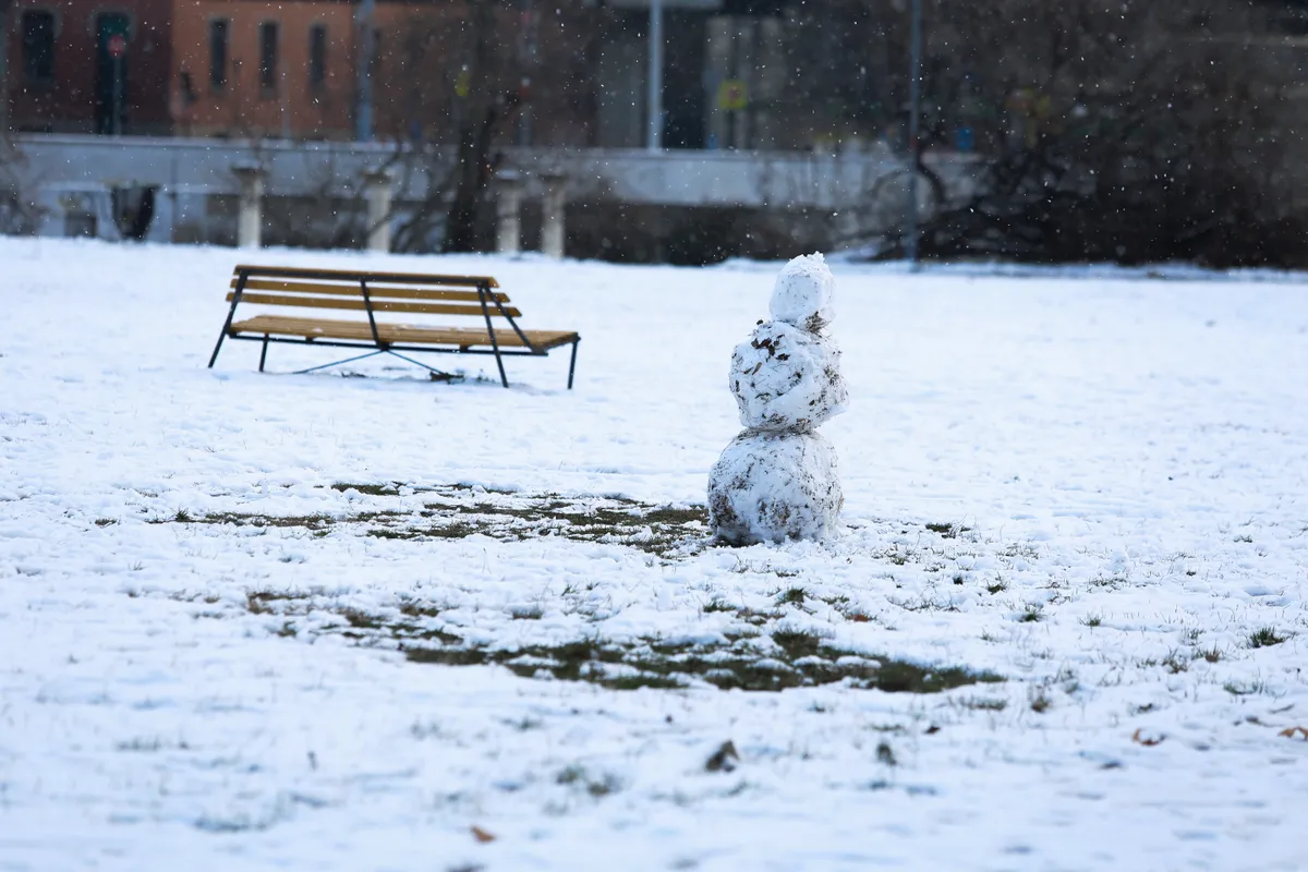 A déli országrészre is megérkezik a havazás