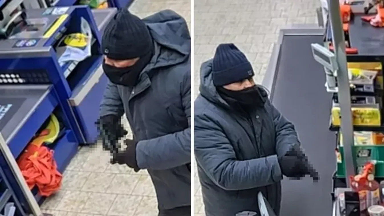 Fegyveres járt a körmendi Lidl-ben: ő a maszkos elkövető - Videó