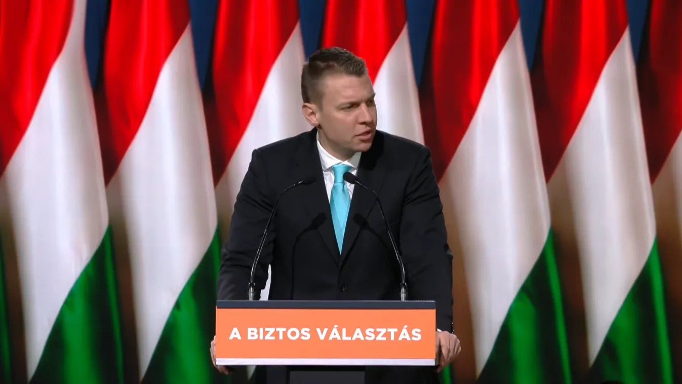 Menczer Tamás a Fidesz-kongresszuson Magyar Péternek üzent