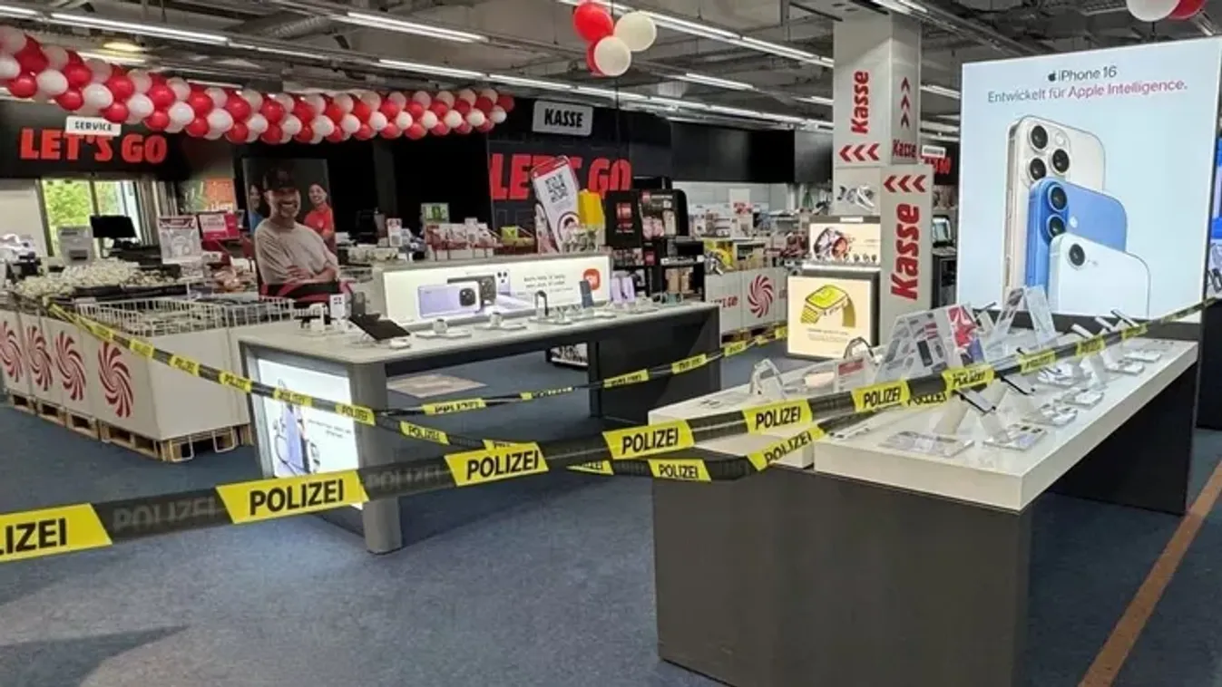 Németország: migráns késelt egy áruházban, lelőtték