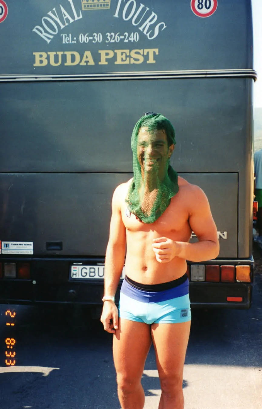 Kalocsai Krisztián fiatalon