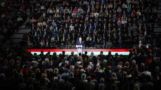 Orbán Viktor: Ilyen, amikor mi, békepártiak összejövünk