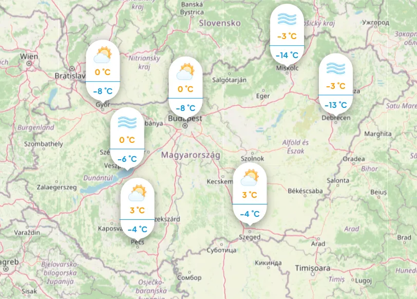 Nem hoz változást a csütörtöki időjárás.